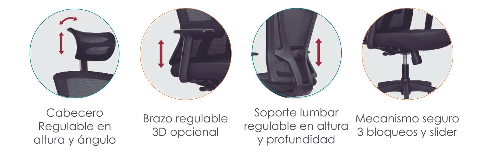 Característica Silla de Oficina 11