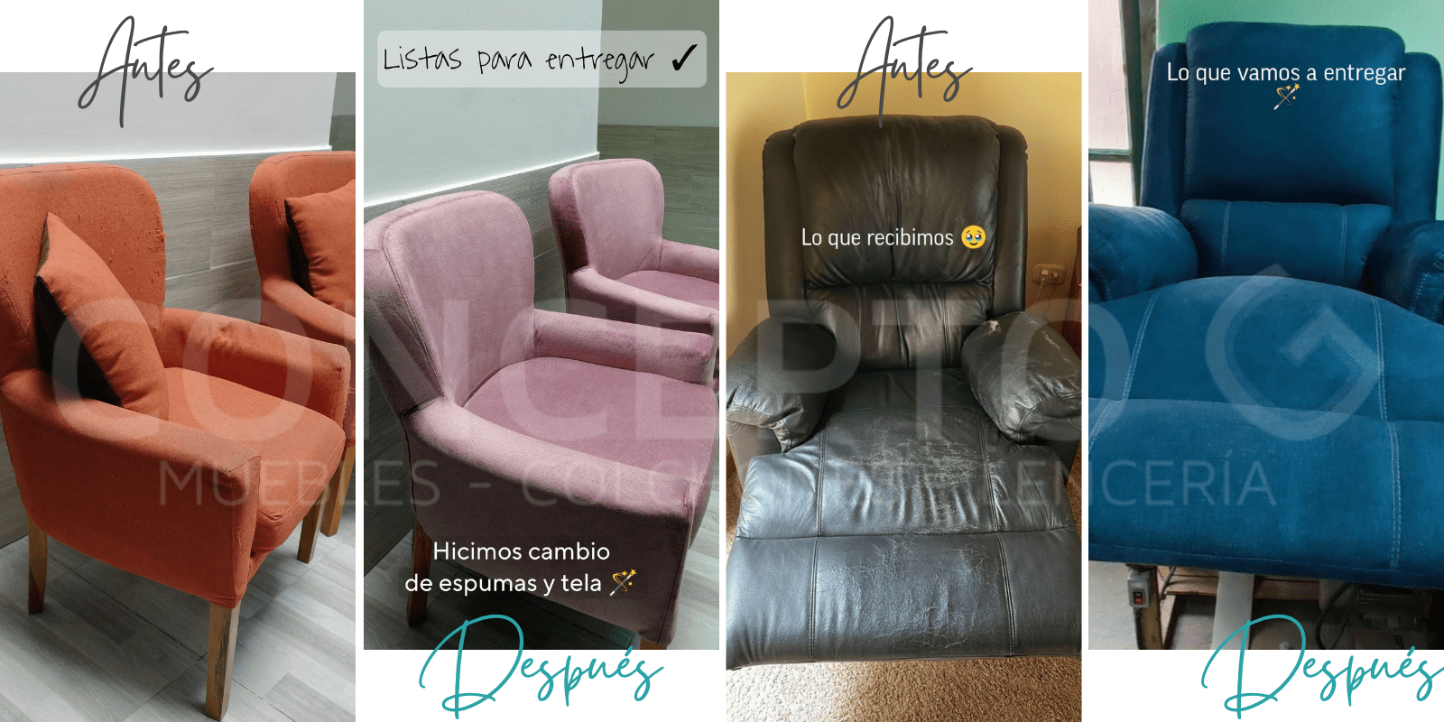 Muebles Concepto G | Restauración de Muebles - Tapizado