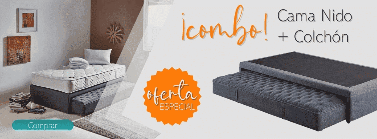 Muebles Concepto G | Promoción Combo Cama Nido 