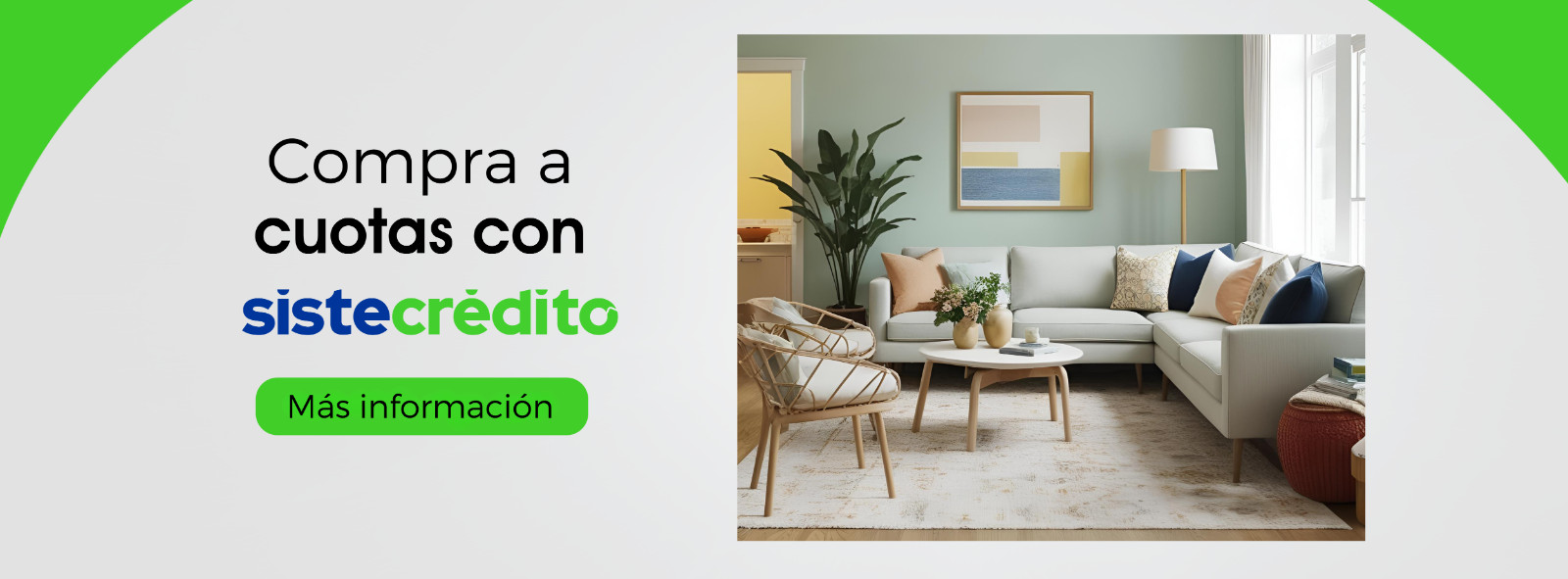 Muebles Concepto G | Medios de Pagos